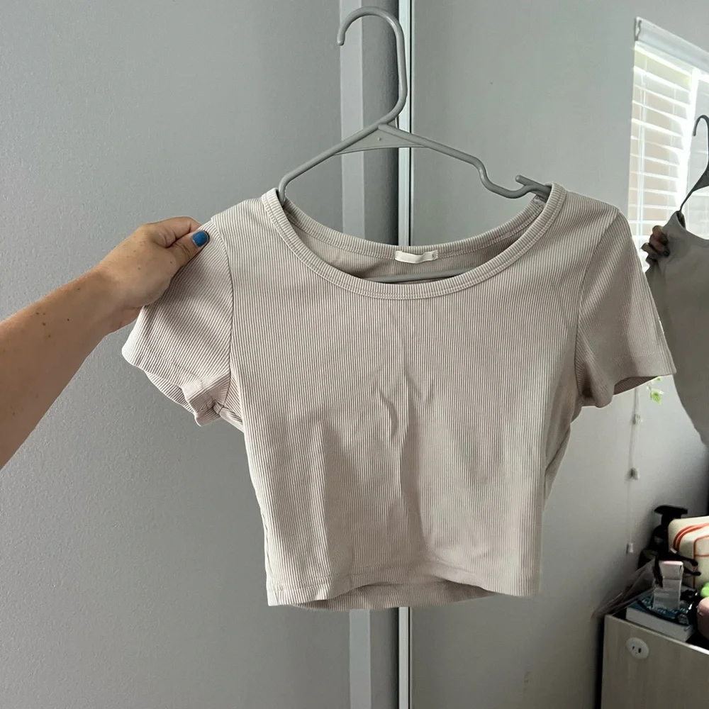 CROPPED TEE SHIRT - Picture 9 of 13